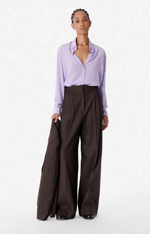 Vanessa Bruno Pants Women Ticiano Trousers Cacao Vanessa Bruno Pants Women Ticiano Trousers Cacao