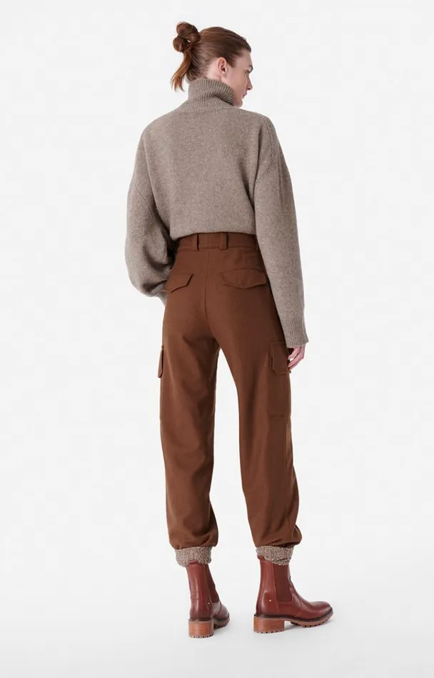 Vanessa Bruno Pants Women Victor Trousers Brun Vanessa Bruno Pants Women Victor Trousers Brun