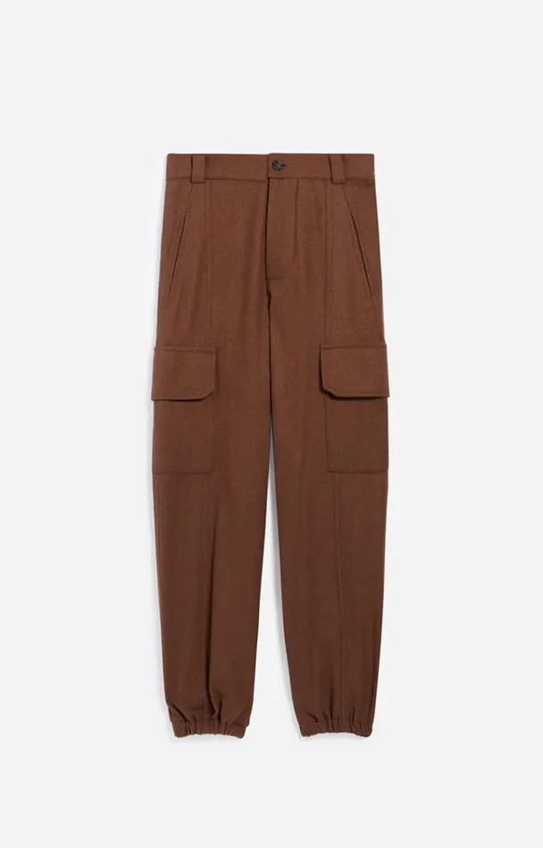 Vanessa Bruno Pants Women Victor Trousers Brun Vanessa Bruno Pants Women Victor Trousers Brun