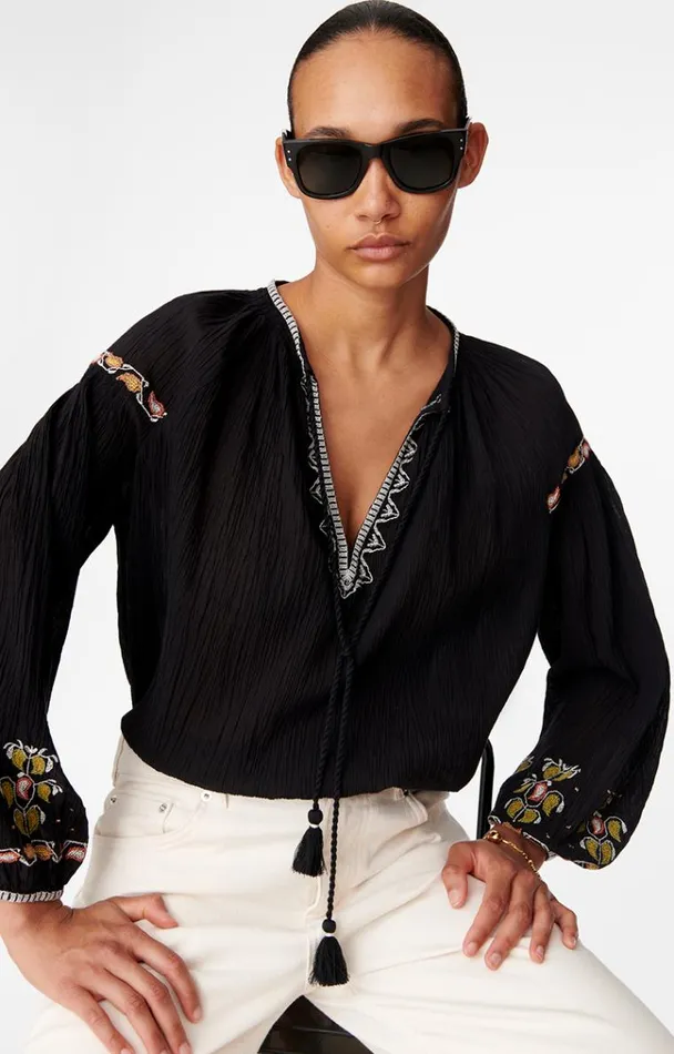 Vanessa Bruno Shirts and Tops Women Bambi Blouse Noir
