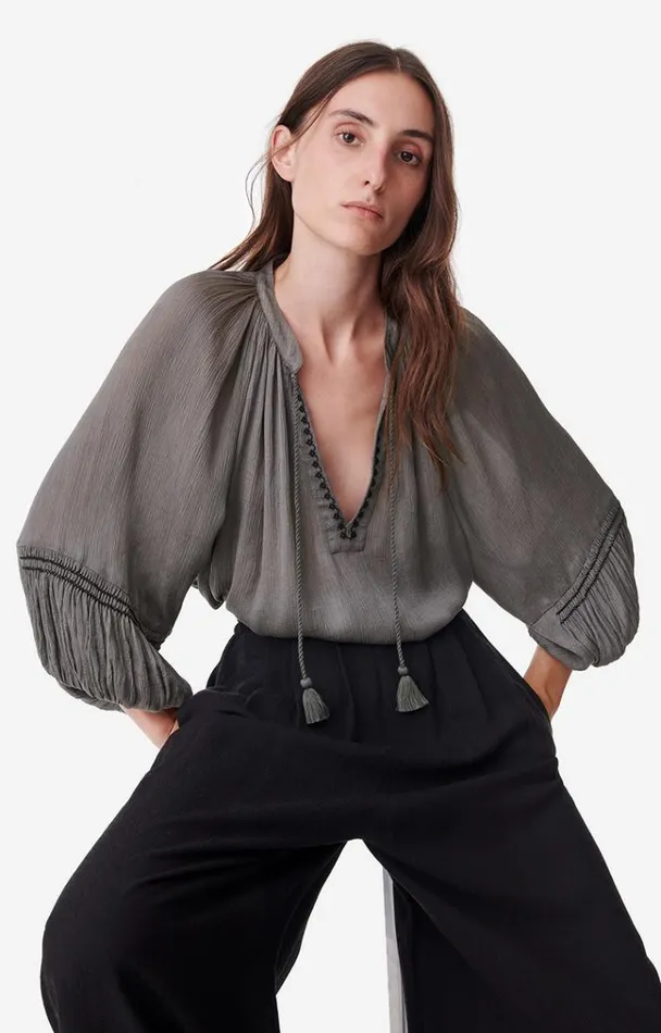Vanessa Bruno Shirts and Tops Women Bamory Blouse Cendre