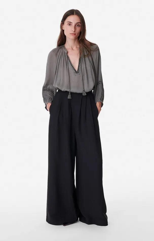 Vanessa Bruno Shirts and Tops Women Bamory Blouse Cendre Vanessa Bruno Shirts and Tops Women Bamory Blouse Cendre