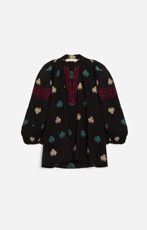 Vanessa Bruno Shirts and Tops Women Bell Blouse Noir