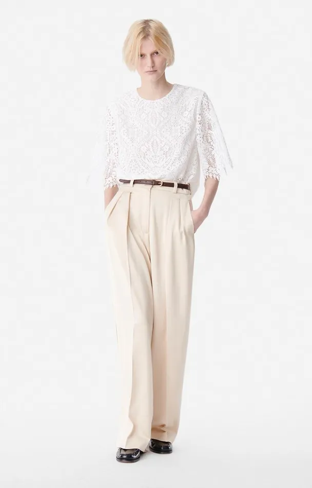 Vanessa Bruno Shirts and Tops Women Calya Blouse Blanc Vanessa Bruno Shirts and Tops Women Calya Blouse Blanc