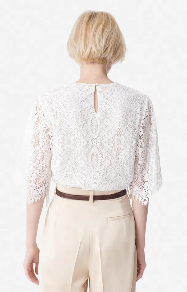 Vanessa Bruno Shirts and Tops Women Calya Blouse Blanc Vanessa Bruno Shirts and Tops Women Calya Blouse Blanc