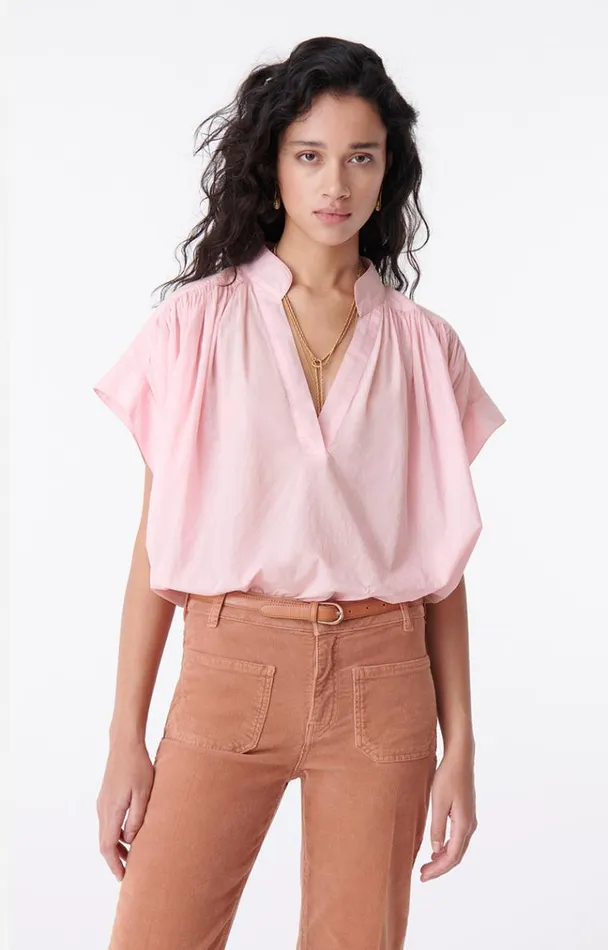 Vanessa Bruno Shirts and Tops Women Cory Blouse Bubble Gum