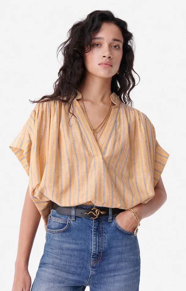 Vanessa Bruno Shirts and Tops Women Cory Blouse Sable