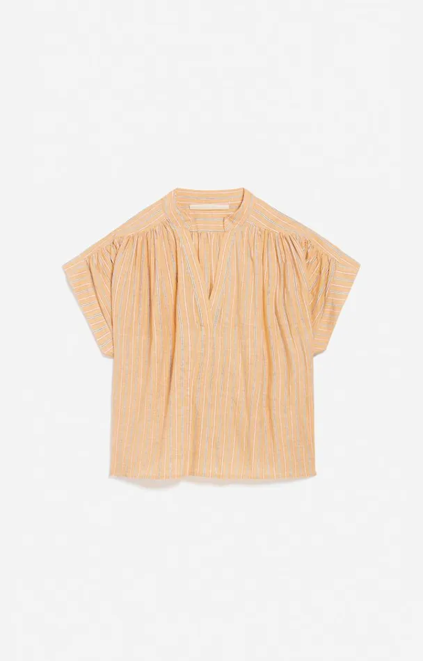 Vanessa Bruno Shirts and Tops Women Cory Blouse Sable Vanessa Bruno Shirts and Tops Women Cory Blouse Sable