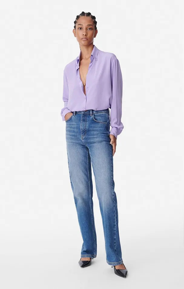 Vanessa Bruno Shirts and Tops Women Druyat Shirt Lilas Vanessa Bruno Shirts and Tops Women Druyat Shirt Lilas