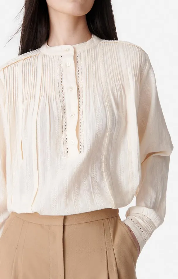 Vanessa Bruno Shirts and Tops Women Natsumi Blouse Coquille Vanessa Bruno Shirts and Tops Women Natsumi Blouse Coquille