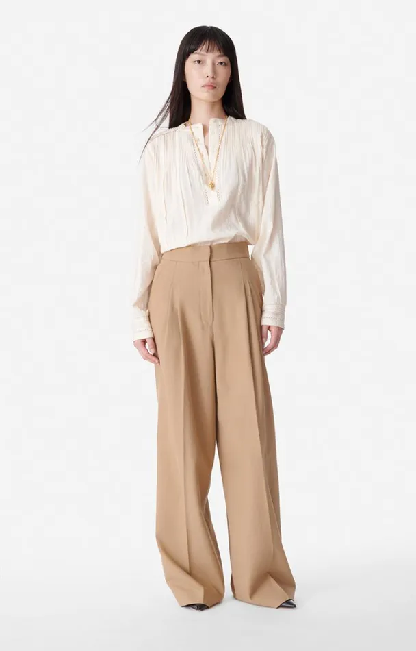 Vanessa Bruno Shirts and Tops Women Natsumi Blouse Coquille Vanessa Bruno Shirts and Tops Women Natsumi Blouse Coquille