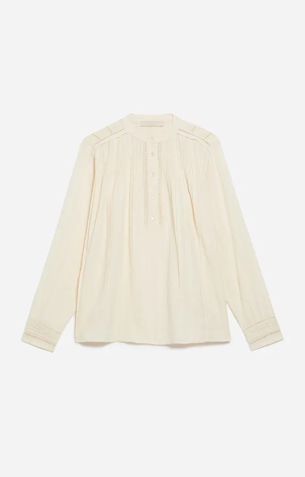 Vanessa Bruno Shirts and Tops Women Natsumi Blouse Coquille Vanessa Bruno Shirts and Tops Women Natsumi Blouse Coquille