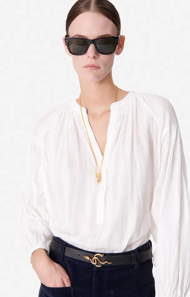 Vanessa Bruno Shirts and Tops Women Nipoa Blouse Blanc