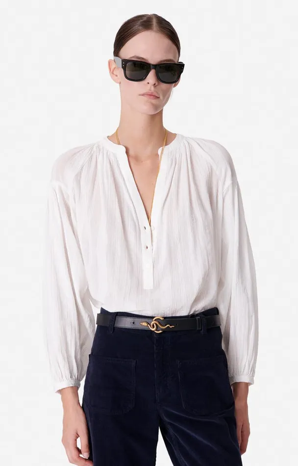 Vanessa Bruno Shirts and Tops Women Nipoa Blouse Blanc