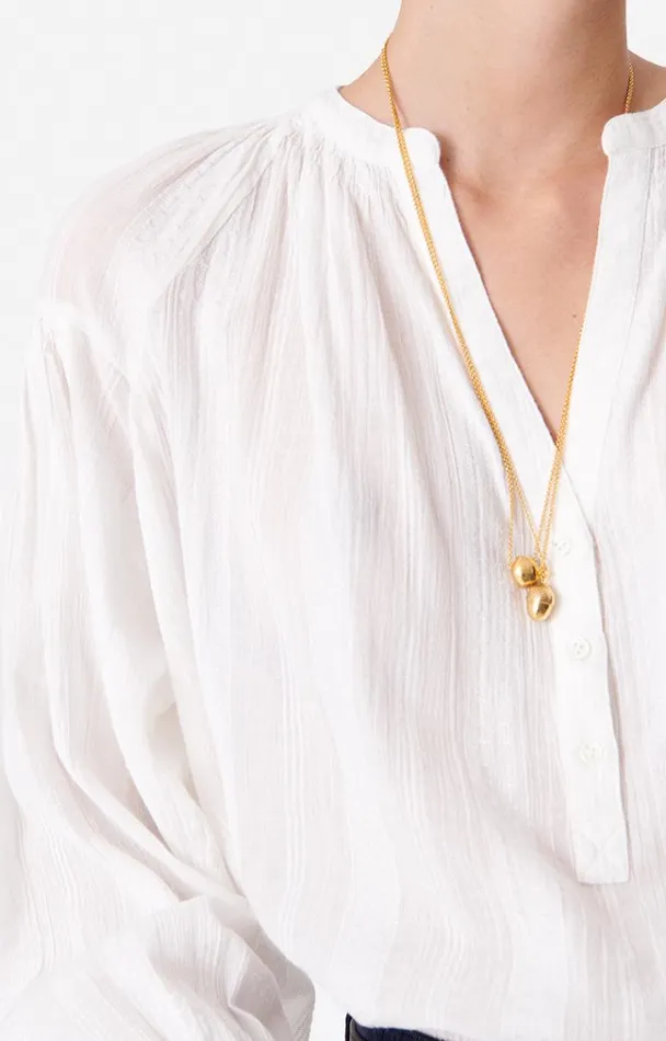 Vanessa Bruno Shirts and Tops Women Nipoa Blouse Blanc