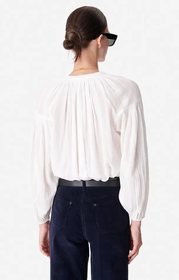 Vanessa Bruno Shirts and Tops Women Nipoa Blouse Blanc