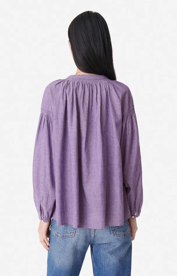 Vanessa Bruno Shirts and Tops Women Nipoa Blouse Violet Vanessa Bruno Shirts and Tops Women Nipoa Blouse Violet