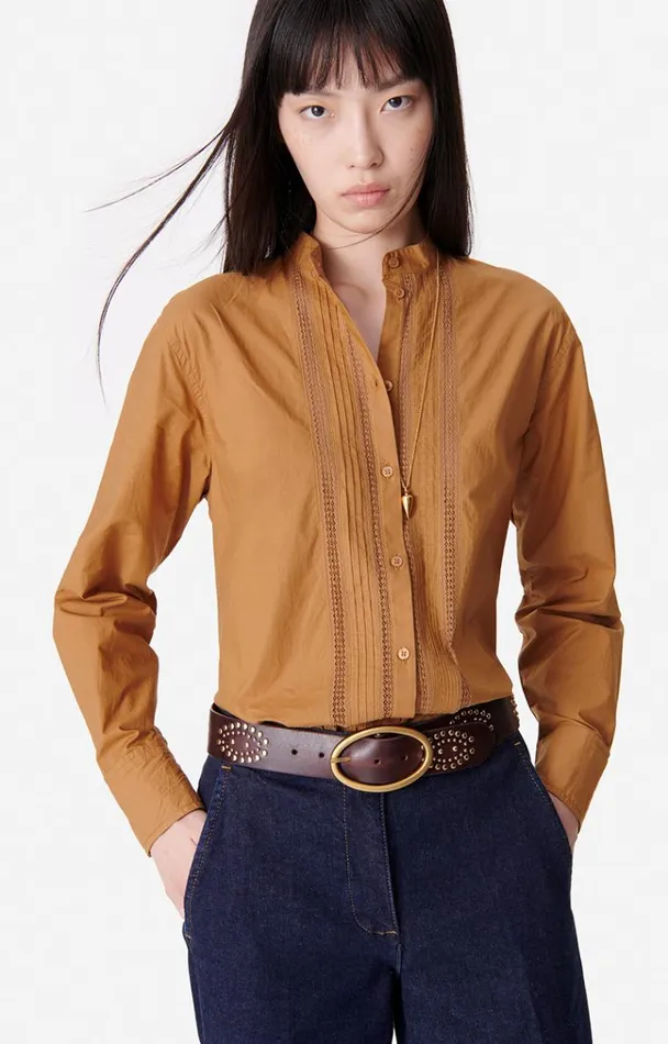 Vanessa Bruno Shirts and Tops Women Sidney Shirt Biscuit