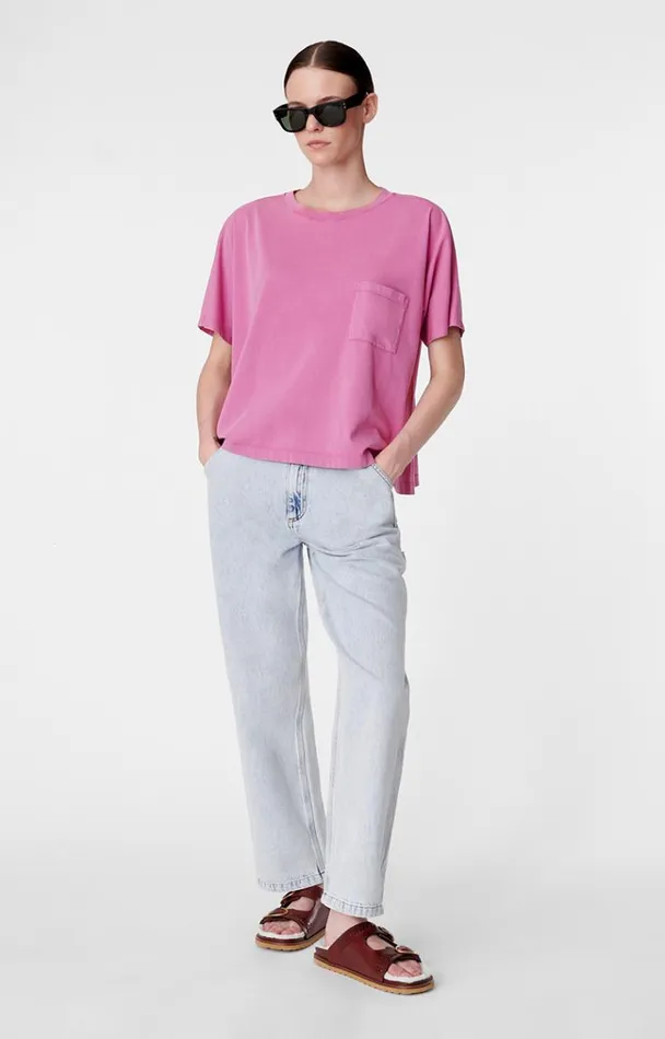Vanessa Bruno Shirts and Tops Women Thera TShirt Bois De Rose Fonce Vanessa Bruno Shirts and Tops Women Thera TShirt Bois De Rose Fonce