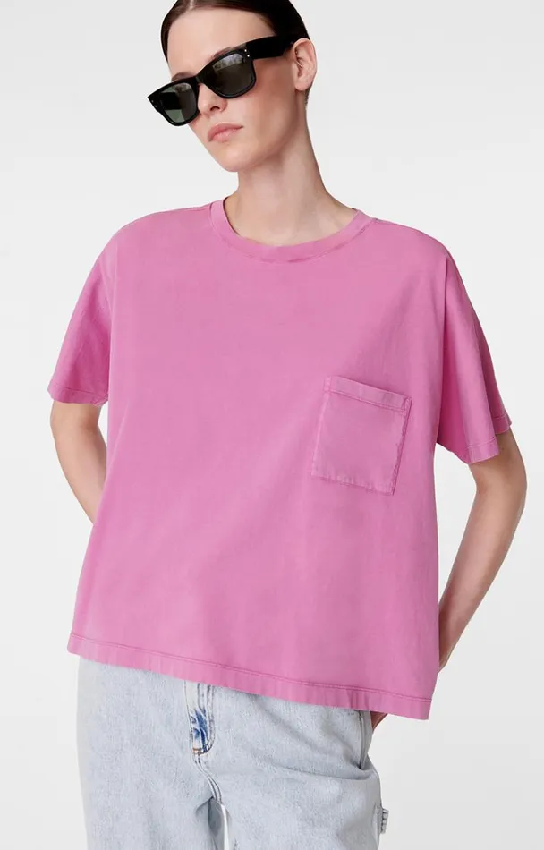 Vanessa Bruno Shirts and Tops Women Thera TShirt Bois De Rose Fonce Vanessa Bruno Shirts and Tops Women Thera TShirt Bois De Rose Fonce