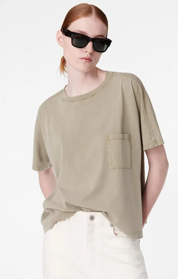 Vanessa Bruno Shirts and Tops Women Thera TShirt Kaki