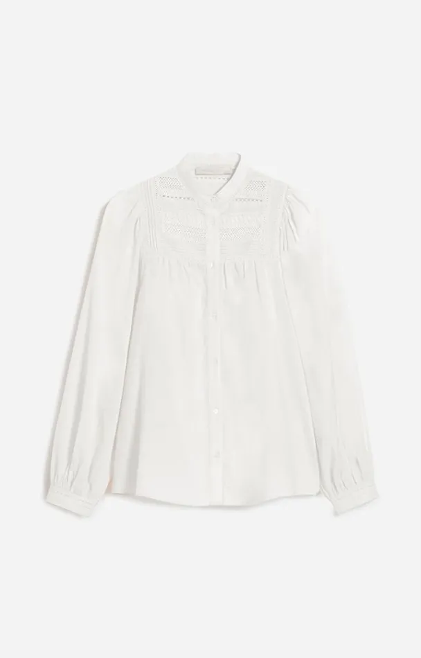 Vanessa Bruno Shirts and Tops Women Valdo Blouse Blanc Vanessa Bruno Shirts and Tops Women Valdo Blouse Blanc