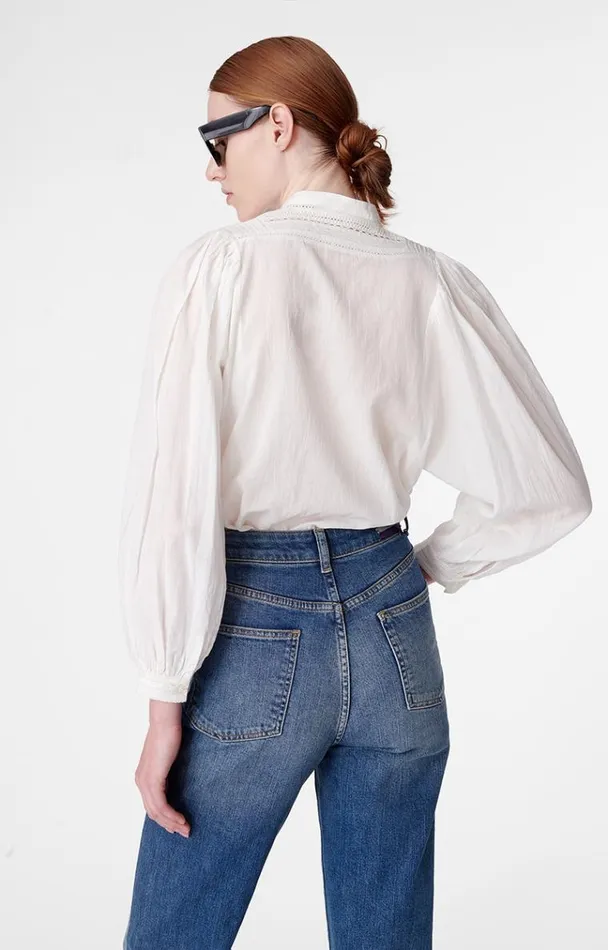 Vanessa Bruno Shirts and Tops Women Valdo Blouse Blanc Vanessa Bruno Shirts and Tops Women Valdo Blouse Blanc