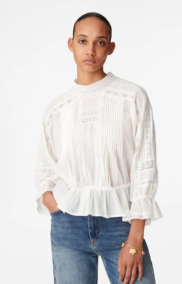 Vanessa Bruno Shirts and Tops Women Viva Blouse Blanc