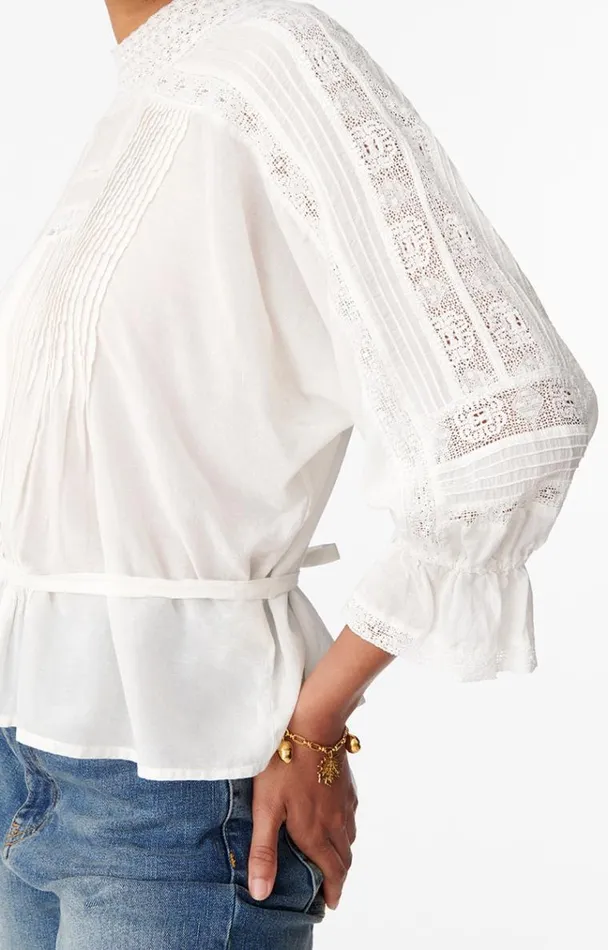 Vanessa Bruno Shirts and Tops Women Viva Blouse Blanc