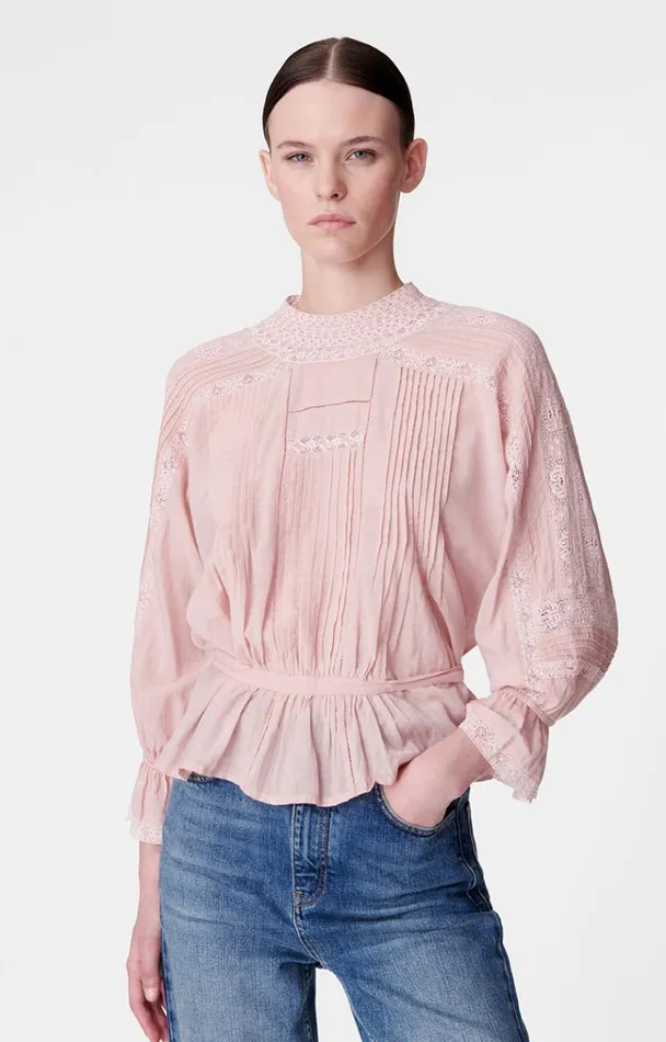 Vanessa Bruno Shirts and Tops Women Viva Blouse Rosepoudre