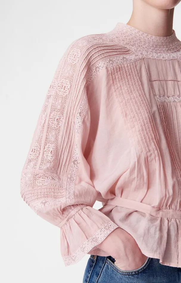 Vanessa Bruno Shirts and Tops Women Viva Blouse Rosepoudre
