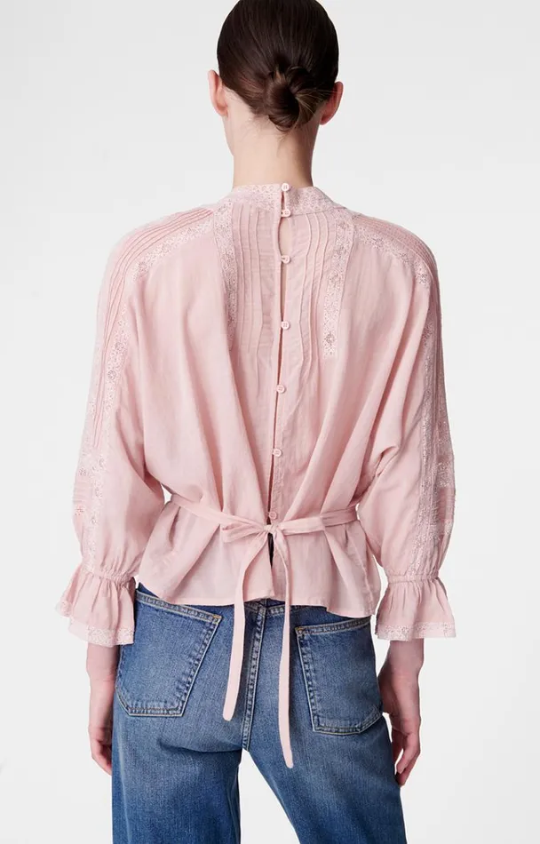 Vanessa Bruno Shirts and Tops Women Viva Blouse Rosepoudre