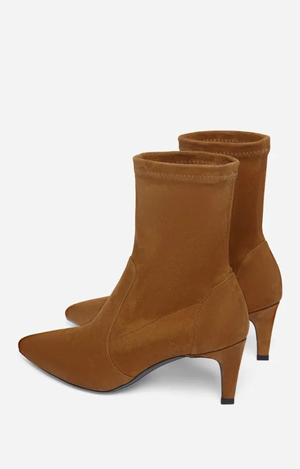 Vanessa Bruno Shoes Women Suede Leather Ankle Boots Noisette Vanessa Bruno Shoes Women Suede Leather Ankle Boots Noisette