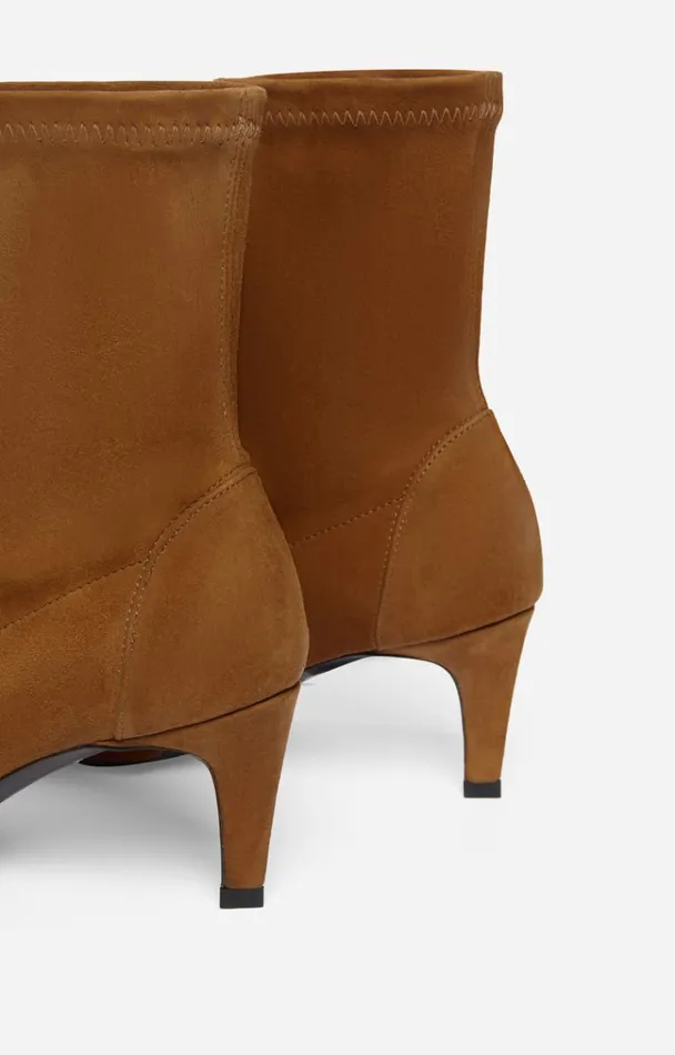 Vanessa Bruno Shoes Women Suede Leather Ankle Boots Noisette Vanessa Bruno Shoes Women Suede Leather Ankle Boots Noisette