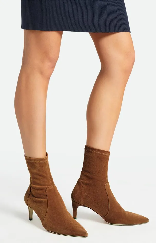 Vanessa Bruno Shoes Women Suede Leather Ankle Boots Noisette Vanessa Bruno Shoes Women Suede Leather Ankle Boots Noisette
