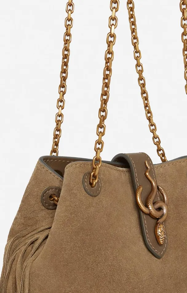 Vanessa Bruno Shoulder Bags Women Cleo Small Bag Souris Vanessa Bruno Shoulder Bags Women Cleo Small Bag Souris