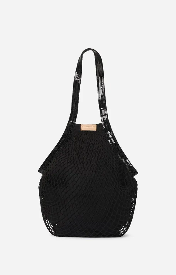 Vanessa Bruno Shoulder Bags Women Fishnet Bag Noir