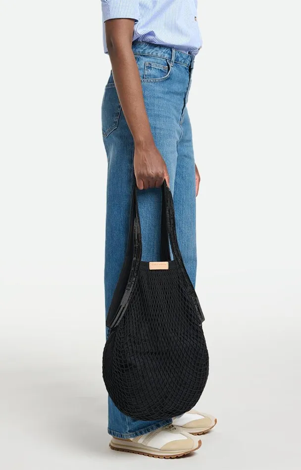 Vanessa Bruno Shoulder Bags Women Fishnet Bag Noir