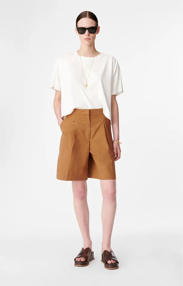 Vanessa Bruno Skirts and Shorts Women Balsam Bermuda Shorts Biscuit