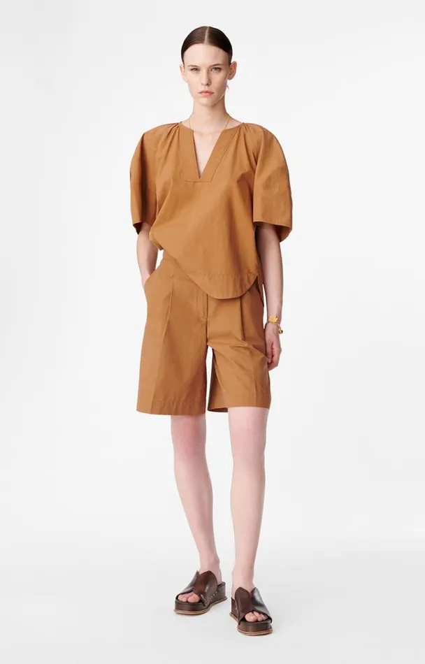 Vanessa Bruno Skirts and Shorts Women Balsam Bermuda Shorts Biscuit Vanessa Bruno Skirts and Shorts Women Balsam Bermuda Shorts Biscuit