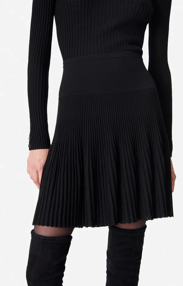 Vanessa Bruno Skirts and Shorts Women Bambou Skirt Noir Vanessa Bruno Skirts and Shorts Women Bambou Skirt Noir