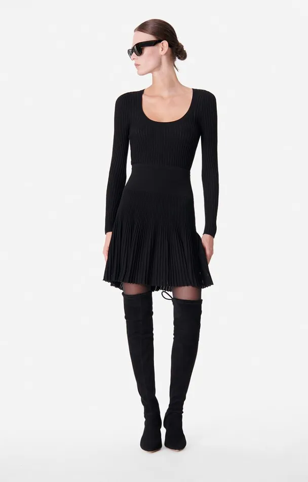 Vanessa Bruno Skirts and Shorts Women Bambou Skirt Noir Vanessa Bruno Skirts and Shorts Women Bambou Skirt Noir