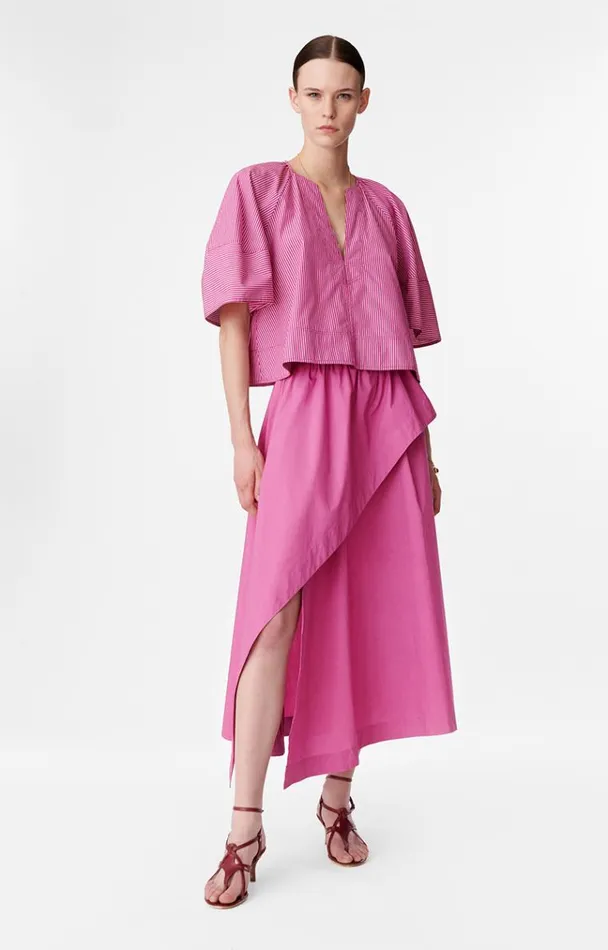 Vanessa Bruno Skirts and Shorts Women Barbara Skirt Bois De Rose Fonce