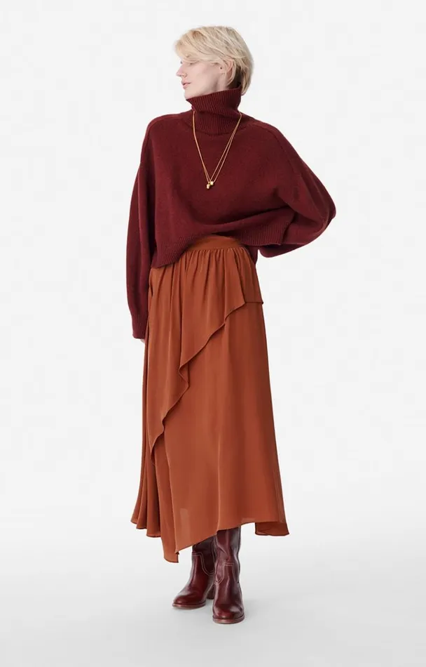 Vanessa Bruno Skirts and Shorts Women Barbara Skirt Rouille Vanessa Bruno Skirts and Shorts Women Barbara Skirt Rouille