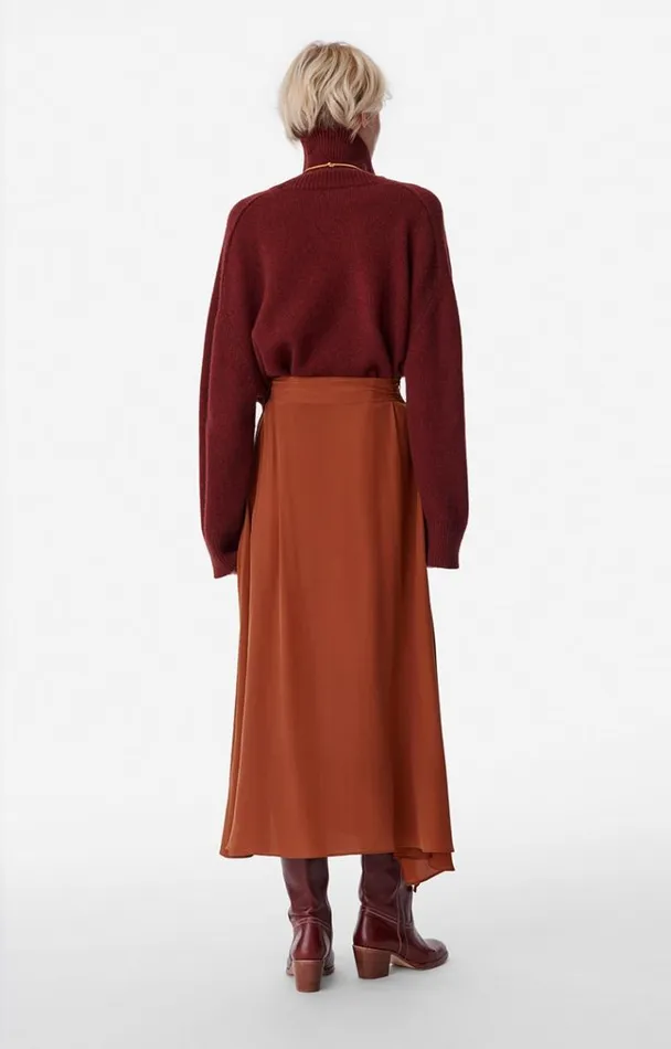 Vanessa Bruno Skirts and Shorts Women Barbara Skirt Rouille Vanessa Bruno Skirts and Shorts Women Barbara Skirt Rouille
