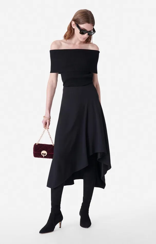 Vanessa Bruno Skirts and Shorts Women Bess Skirt Noir