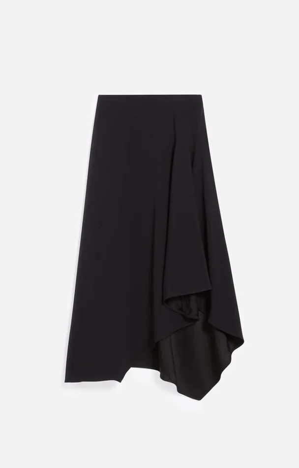 Vanessa Bruno Skirts and Shorts Women Bess Skirt Noir Vanessa Bruno Skirts and Shorts Women Bess Skirt Noir