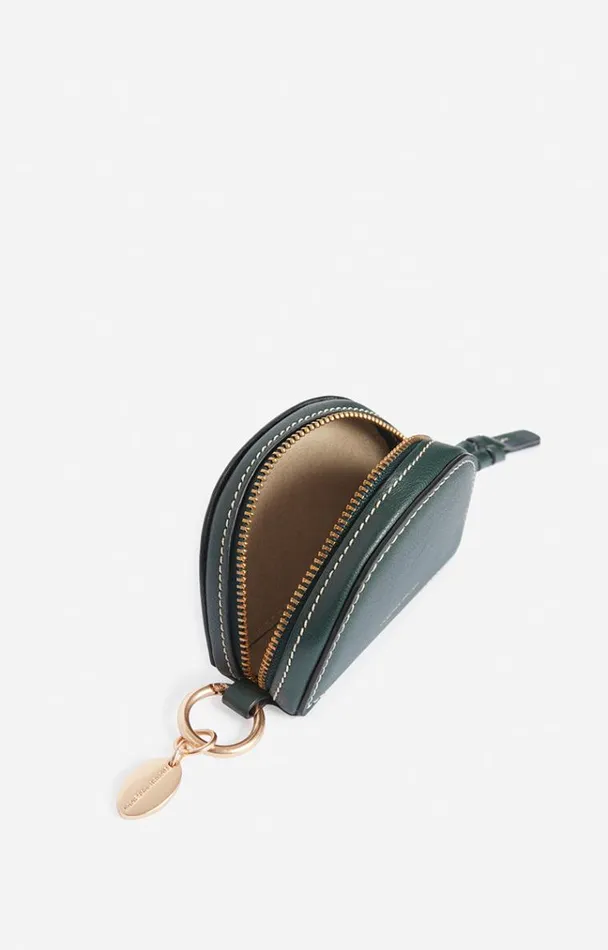 Vanessa Bruno Small Leather Goods Women Lou Coin Purse Vert Sapin Vanessa Bruno Small Leather Goods Women Lou Coin Purse Vert Sapin