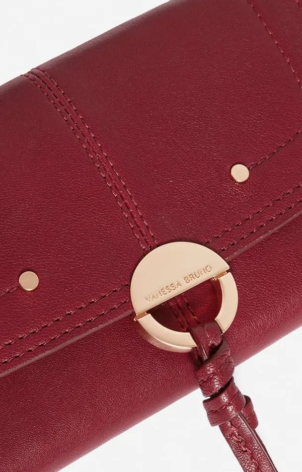 Vanessa Bruno Small Leather Goods Women Othilia Wallet Bordeaux