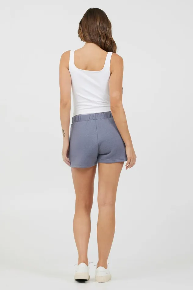 Vintage Havana All Bottoms Women Storm Blue Essential Fleece Shorts Storm Blue